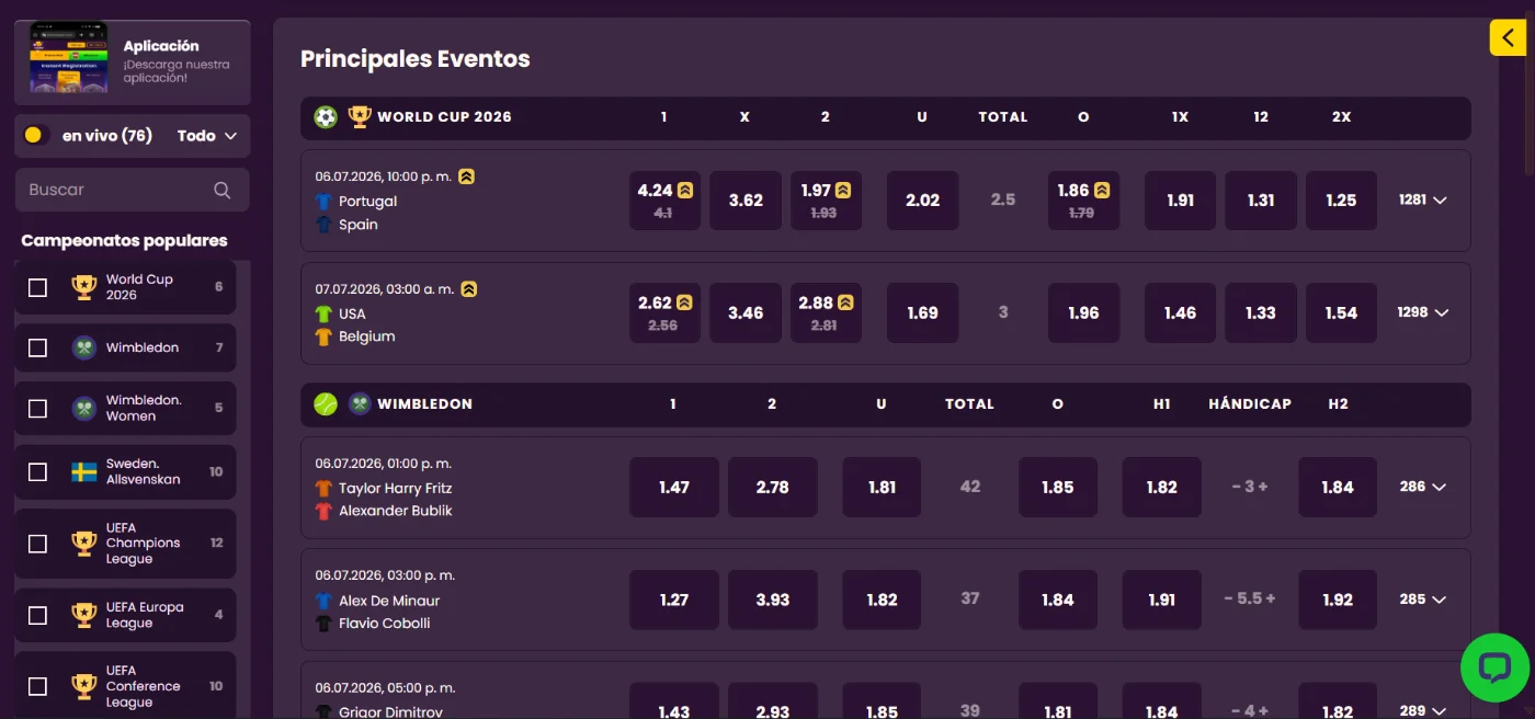 Bizzo Casino Apuestas Deportivas y eSports